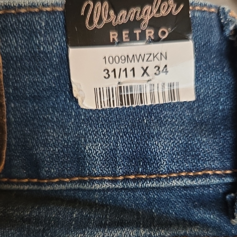 Wrangler Retro Mae Mid Rise Women's Jeans - Picture 6 of 8